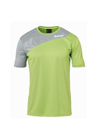 KEMPA - Koszulka dziecięca Kempa Core 2.0. Kolor: wielokolorowy, szary, zielony. Materiał: materiał. Sport: piłka nożna #1
