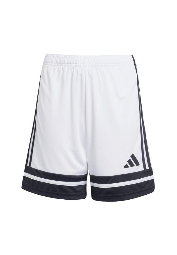Adidas - Szorty Squadra 25 Kids. Kolor: biały, czarny, wielokolorowy. Materiał: materiał