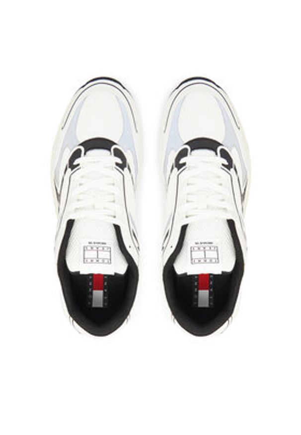 Tommy Jeans Sneakersy Archive '25 EM0EM01594 Biały. Kolor: biały. Materiał: materiał