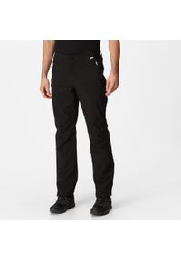 Regatta - Męskie spodnie trekkingowe wodoodporne Dayhike IV. Kolor: czarny #1