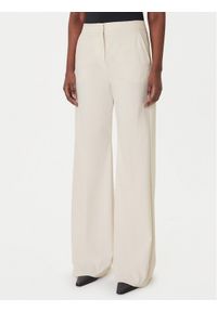 Marella Spodnie palazzo Sequoia 2613131211 Biały Wide Leg. Kolor: biały. Materiał: wiskoza, syntetyk #1