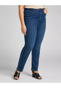 Lee - LEE CLASSIC STRAIGHT PLUS DAMSKIE SPODNIE JEANSOWE JEANSY DARK SYLVIE L32JPVWM #1