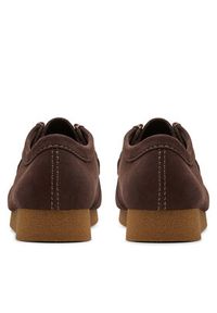 Clarks Półbuty Wallabee EVO 26178279 Brązowy. Kolor: brązowy. Materiał: zamsz, skóra #5