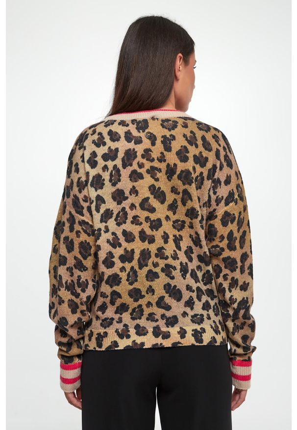 Sportalm - Sweter damski wełniany z kaszmirem SPORTALM. Materiał: wełna, kaszmir