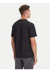 Karl Lagerfeld Jeans T-Shirt A3M17057 Czarny Regular Fit. Kolor: czarny. Materiał: bawełna