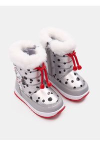 Sinsay - Ocieplane śniegowce z elastycznym ściągaczem 101 Dalmatians - srebrny. Kolor: srebrny