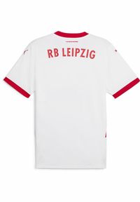 Puma - Męska koszulka domowa RB Leipzig 24/25 PUMA White For All Time Red. Kolor: biały, czerwony, wielokolorowy