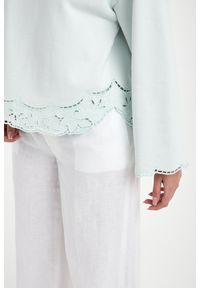 Twinset Milano - Bluza damska z haftem TWINSET. Wzór: haft #4