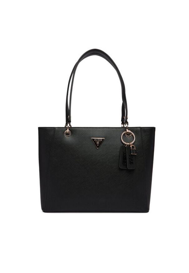 Guess Torebka Noelle II HWZG96 72250 Czarny. Kolor: czarny. Materiał: skórzane