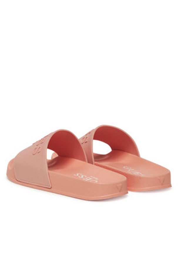 Guess Klapki E5GZ07BB00F Pomarańczowy. Kolor: pomarańczowy