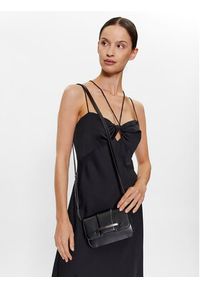 Calvin Klein Torebka Bar Hardware Crossbody K60K610732 Czarny. Kolor: czarny. Materiał: skórzane #4