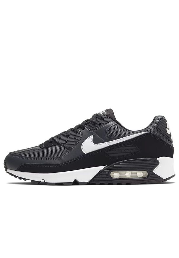 Buty męskie Nike Air Max 90 CN8490-002 - czarne. Okazja: na co dzień. Kolor: czarny. Materiał: guma, skóra, syntetyk. Szerokość cholewki: normalna. Model: Nike Air Max 90, Nike Air Max. Sport: fitness