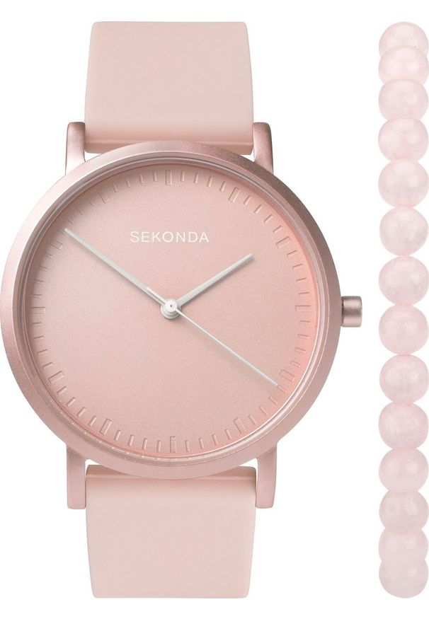Zegarek Sekonda Zegarek damski Sekonda 49040 różowy. Kolor: różowy