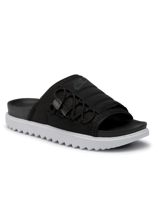 Nike - Klapki NIKE - Asuna Slide CI8799 003 Black/Anthracite/White. Kolor: czarny. Materiał: materiał. Sezon: lato