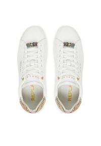 Replay - REPLAY Sneakersy GWZ4N .000.C0023L Biały. Kolor: biały. Materiał: skóra #3