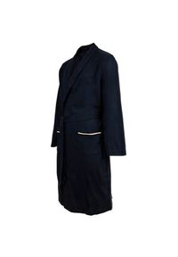 BOSS Szlafrok 50545943 Granatowy. Kolor: niebieski. Materiał: bawełna #4