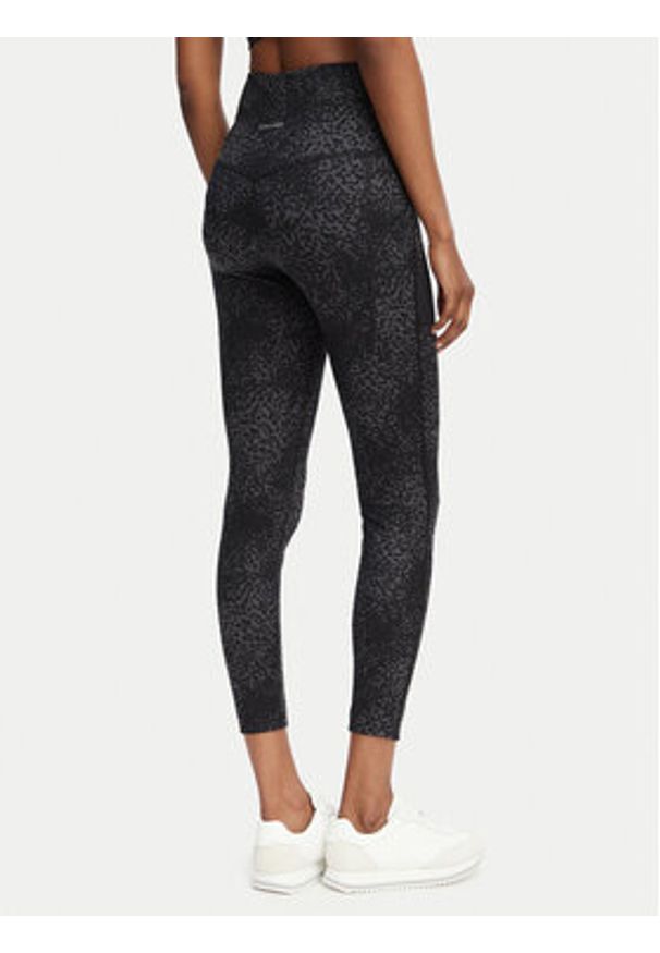Calvin Klein Performance Legginsy LVGWS6L642 Czarny Slim Fit. Kolor: czarny. Materiał: syntetyk