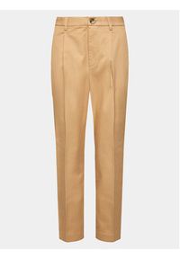 Ted Baker Spodnie materiałowe Maryiah 271688 Beżowy Regular Fit. Kolor: beżowy. Materiał: bawełna