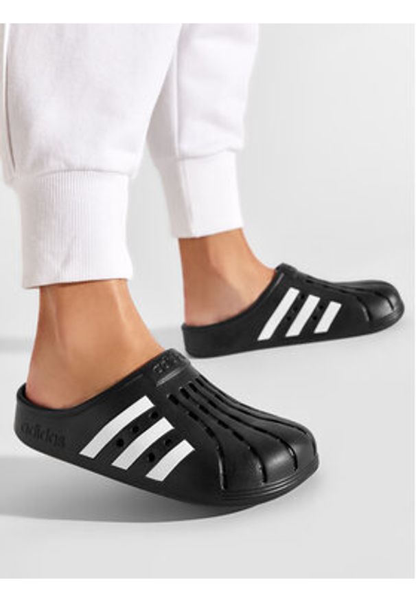 Adidas - adidas Klapki adilette Clog GZ5886 Czarny. Kolor: czarny. Materiał: syntetyk