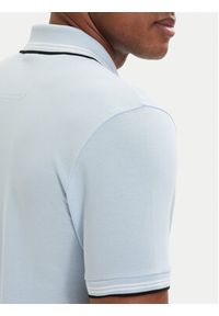 BOSS Polo Paul 50506193 Niebieski jasny Slim Fit. Typ kołnierza: polo. Kolor: niebieski. Materiał: bawełna #5
