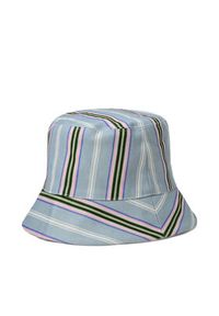Lauren Ralph Lauren - LAUREN RALPH LAUREN Kapelusz Bucket 454974770001 Błękitny. Kolor: niebieski. Materiał: bawełna, materiał