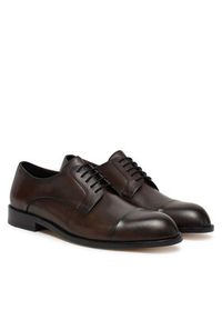 BOSS Półbuty Tayil-L 50548293 Brązowy. Kolor: brązowy. Materiał: skóra