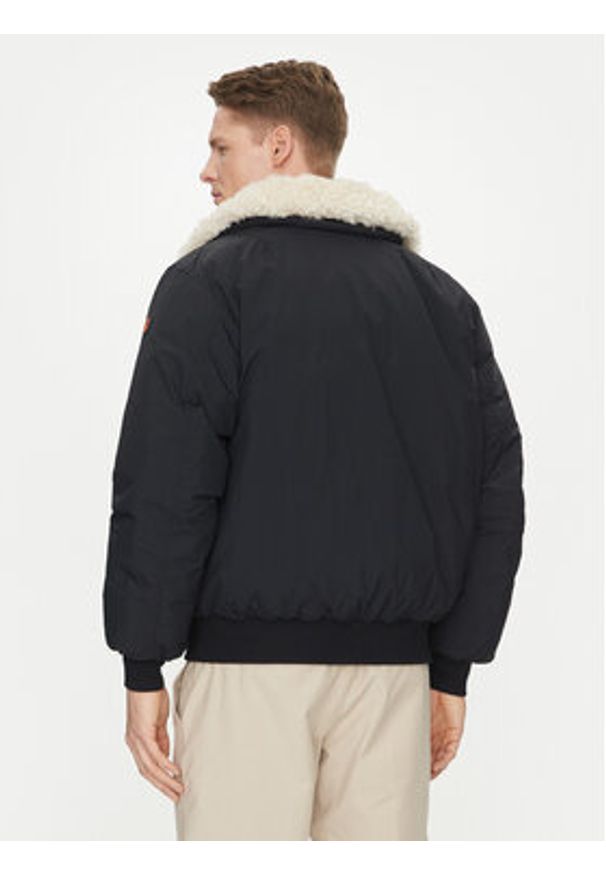 Save The Duck Kurtka bomber D31959M COFY19 Czarny Regular Fit. Kolor: czarny. Materiał: syntetyk