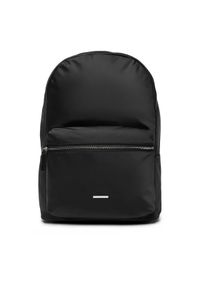 Calvin Klein Plecak Sleek Nylon Backpack LV04D3042G Czarny. Kolor: czarny. Materiał: materiał