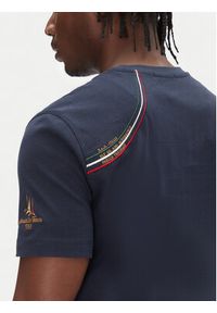 Aeronautica Militare T-Shirt 251TS2401J592 Granatowy Regular Fit. Kolor: niebieski. Materiał: bawełna #5