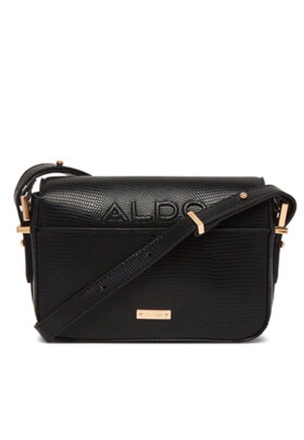 Aldo Torebka Eteini 13989641 Czarny. Kolor: czarny. Materiał: skórzane