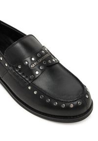 Karl Lagerfeld - KARL LAGERFELD Mokasyny KL42125S Czarny. Kolor: czarny. Materiał: skóra #3