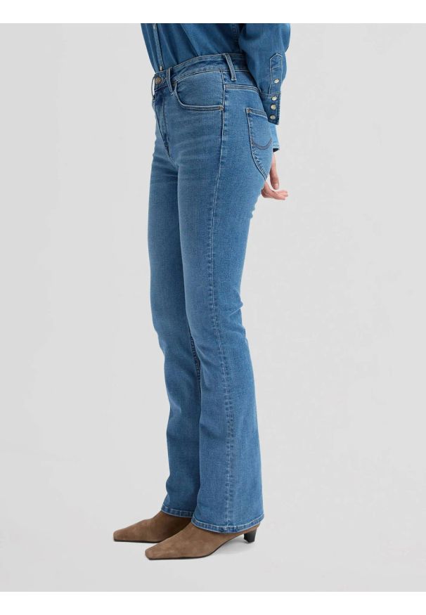 Lee - DAMSKIE SPODNIE LEE BREESE BOOT SAPPHIRE POND 112378934