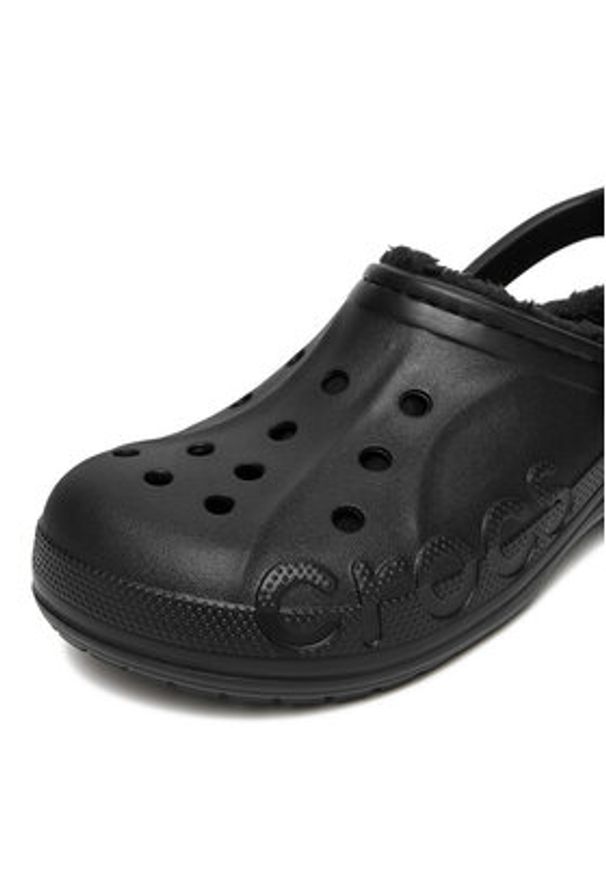 Crocs Klapki C-BAYA LINED CLOG 205969-060 Czarny. Kolor: czarny. Materiał: syntetyk, materiał