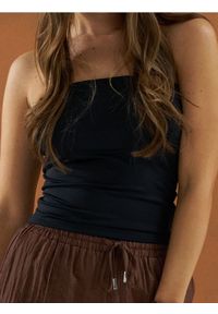 Sinsay - Top bandeau - czarny. Kolor: czarny