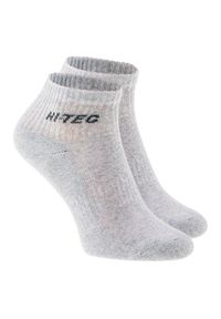 Hi-tec - Skarpetki Unisex Dla Dorosłych Z Logo Quarro (zestaw 3 Sztuk). Kolor: szary. Sport: turystyka piesza #1