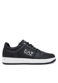 EA7 Emporio Armani Sneakersy X8X189 XK404 N349 Czarny. Kolor: czarny. Materiał: skóra #1