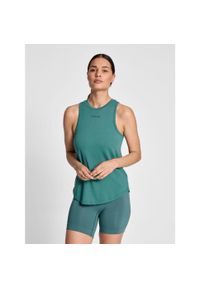 Damski tank top Hummel MT Vanja. Kolor: wielokolorowy, niebieski, zielony