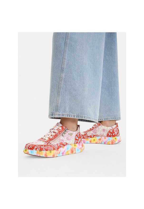 Sneakersy Laura Vita. Wzór: kolorowy