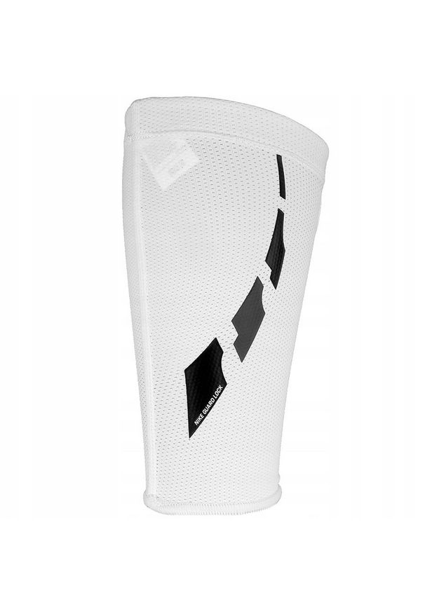 Nike - Męski Rękaw Kompresyjny Elite. Kolor: biały. Sport: turystyka piesza