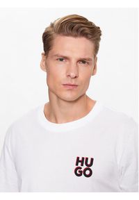 Hugo Komplet 2 t-shirtów 50492550 Biały Regular Fit. Kolor: biały. Materiał: bawełna #9