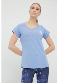 Helly Hansen - T-shirt. Okazja: na co dzień. Kolor: niebieski. Materiał: dzianina. Wzór: gładki. Styl: casual #5
