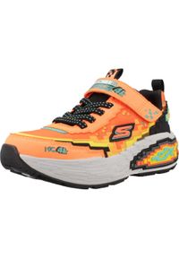 skechers - Tenisówki Skechers Model Mega-craft 4k Kolor Pomarańczowy. Kolor: pomarańczowy. Materiał: materiał. Model: Skechers Sport. Sport: turystyka piesza #1