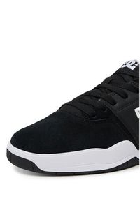 DC Shoes Sneakersy CENTRAL ADYS100551-BKW Czarny. Kolor: czarny. Materiał: zamsz, skóra #7