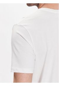 Lindbergh T-Shirt 30-400220 Biały Relaxed Fit. Kolor: biały. Materiał: bawełna