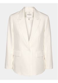 YAS Marynarka 26028353 Biały Regular Fit. Kolor: biały. Materiał: syntetyk #4