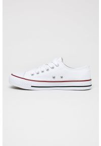 Answear Lab - Answear - Tenisówki. Nosek buta: okrągły. Zapięcie: sznurówki. Kolor: biały #4
