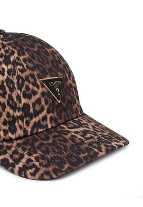 Guess Czapka z daszkiem AW5501 COT01 Brązowy. Kolor: brązowy. Materiał: bawełna