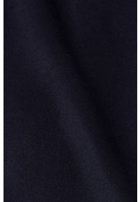 IVY & OAK - Ivy Oak Płaszcz damski kolor granatowy przejściowy dwurzędowy. Okazja: na co dzień. Kolor: niebieski. Styl: casual
