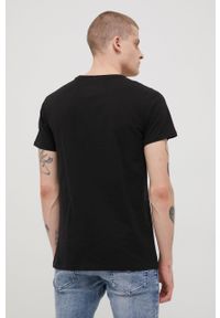 Tommy Jeans T-shirt bawełniany (2-pack) kolor czarny gładki. Okazja: na co dzień. Kolor: czarny. Materiał: bawełna. Wzór: gładki. Styl: casual