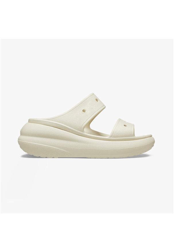 Sandały damskie na platformie Crocs CRUSH. Kolor: biały. Obcas: na platformie. Styl: sportowy
